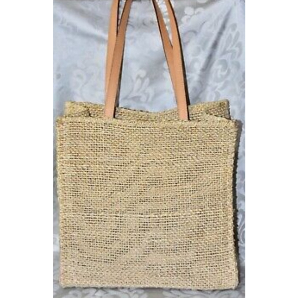 Ralph Lauren Tan Mini Bag with Multicolor Patch - Picture 10 of 15